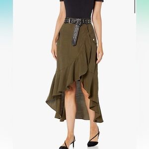 NWT The Kooples High-Low Maxi Skirt